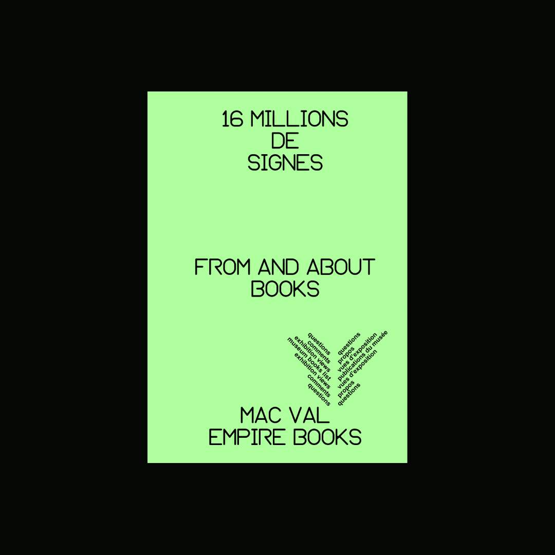 From and about books