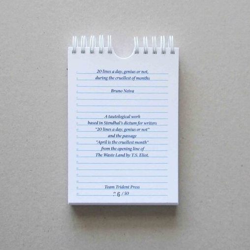 20 lines a day