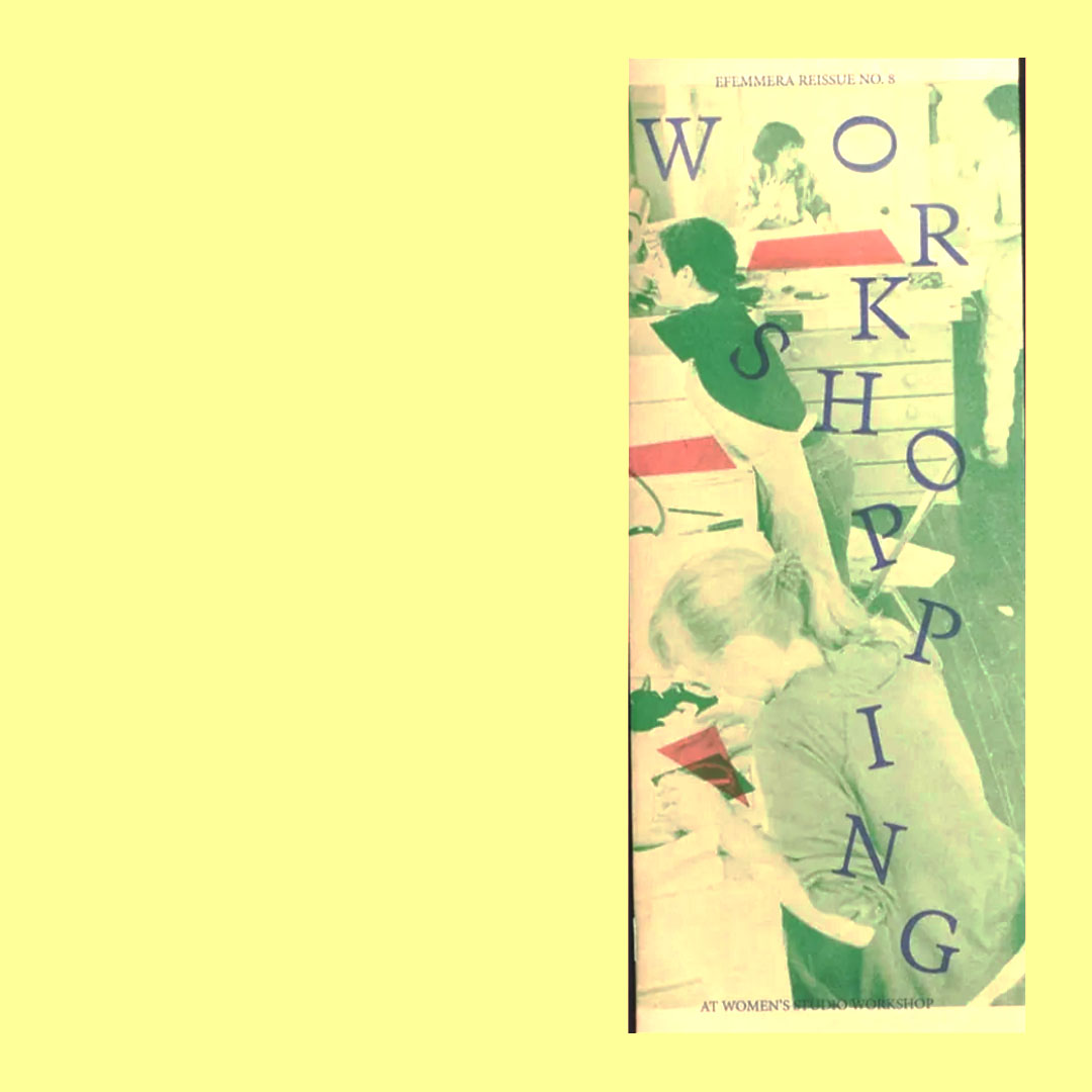 #8 Workshopping at WSW