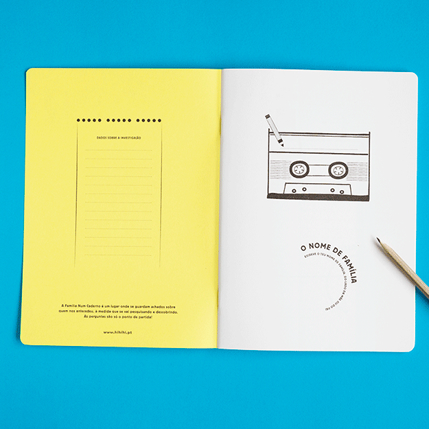 A Fam�lia Num Caderno
