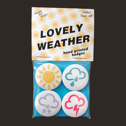Lovely Weather Badges