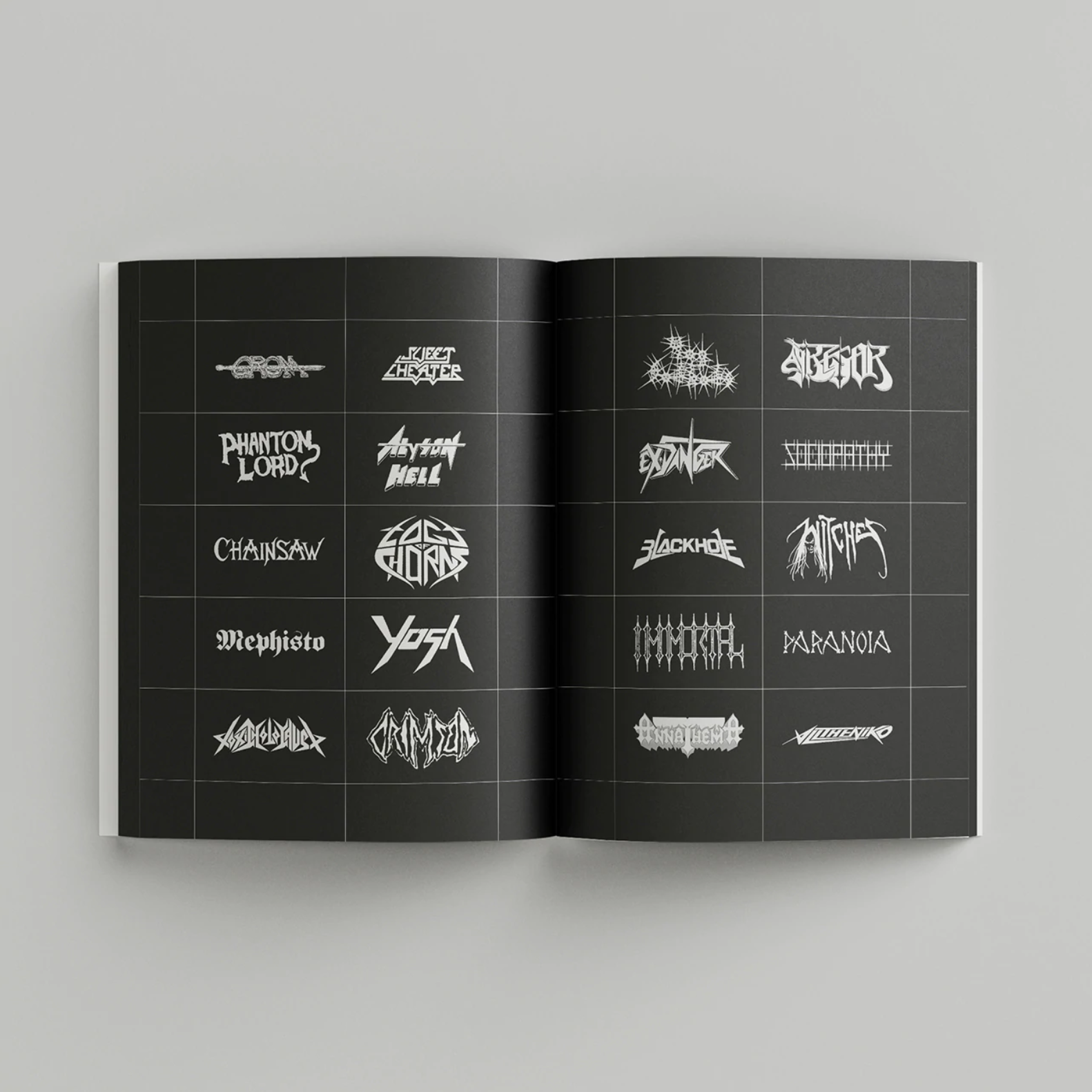 SPEED METAL LOGOS
